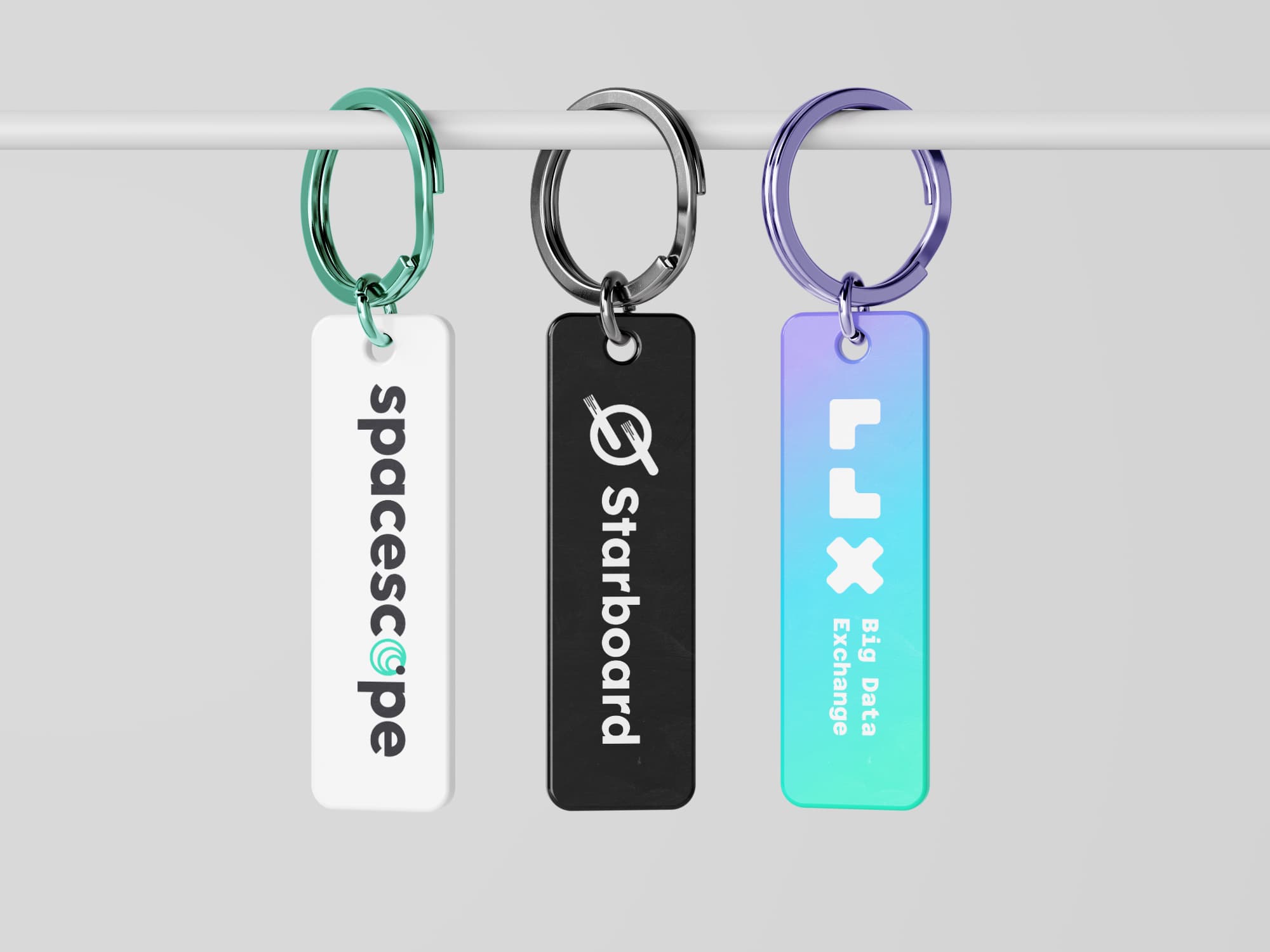 Brand keychain